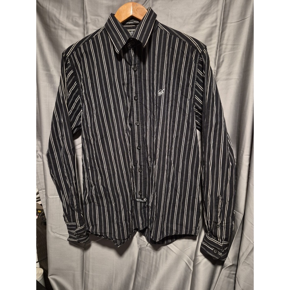 Southpole X-clusive Edition Mens XL Striped Button Down Shirt‎ Long Sleeve Y2K